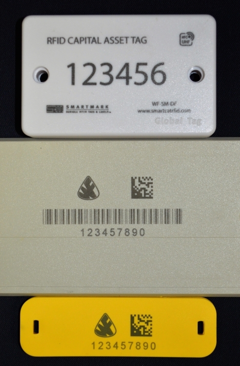 Ace Laser Tek laser mark of Plastic RFID Tags